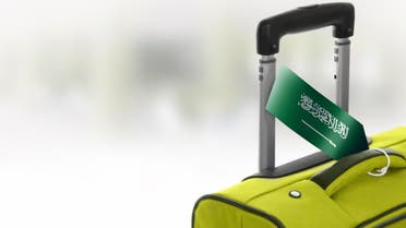 An image depicting a Saudi traveler's suitcase. (Shutterstock)