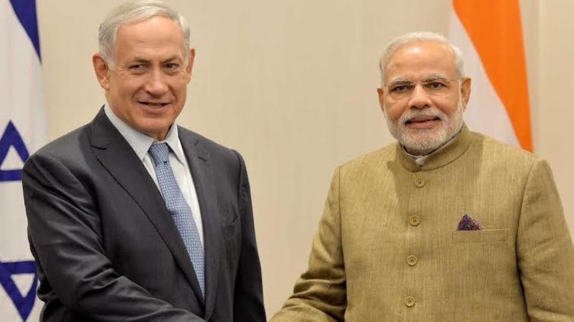 Modi Netanyahu Twitter Israel India