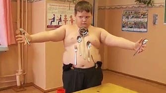 Mini Magneto? Russian boy claims to attract metal with body