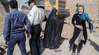 إيران تهدم بيوت الفقراء "بصورة مرعبة" في الأهواز