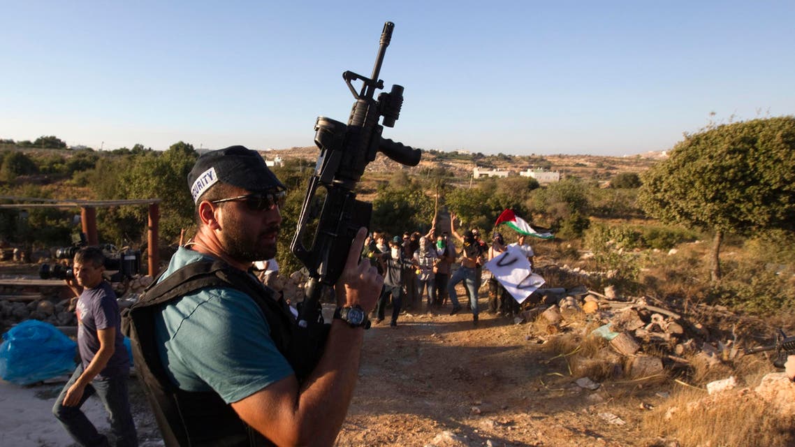 Israeli settler Reuters