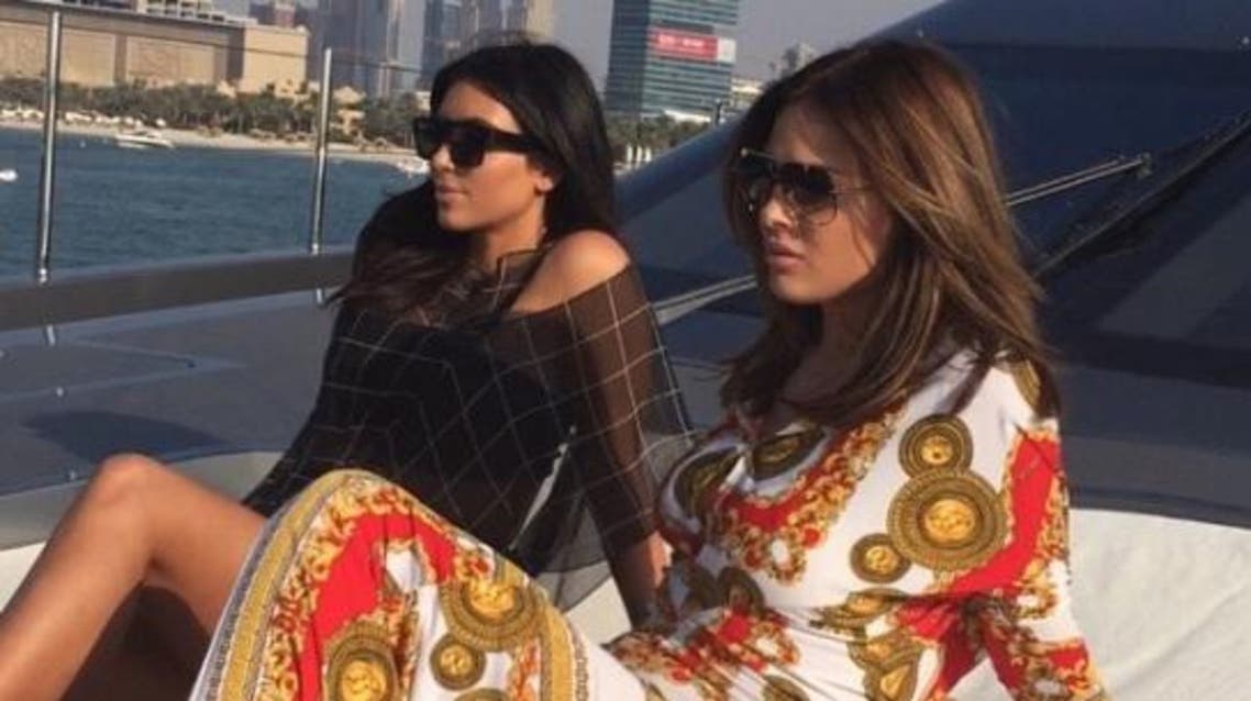 kim kardashian instagram abu dhabi