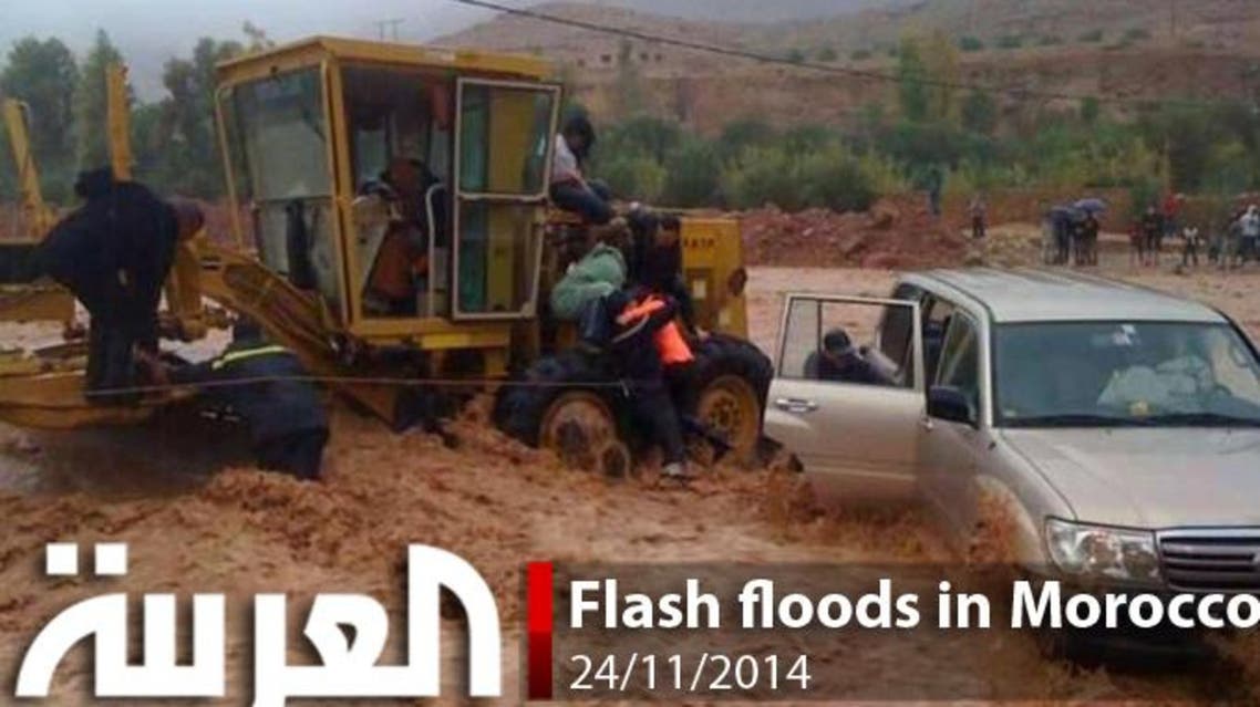 Flash floods in Morocco