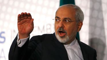 Iranian Foreign Minister Javad Zarif gestures as he addresses a news conference after a meeting in Vienna November 24, 2014. (Reuters)