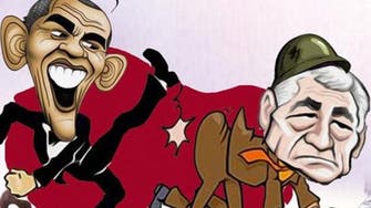 ISIS celebrates, lampoons Hagel’s departure on Twitter