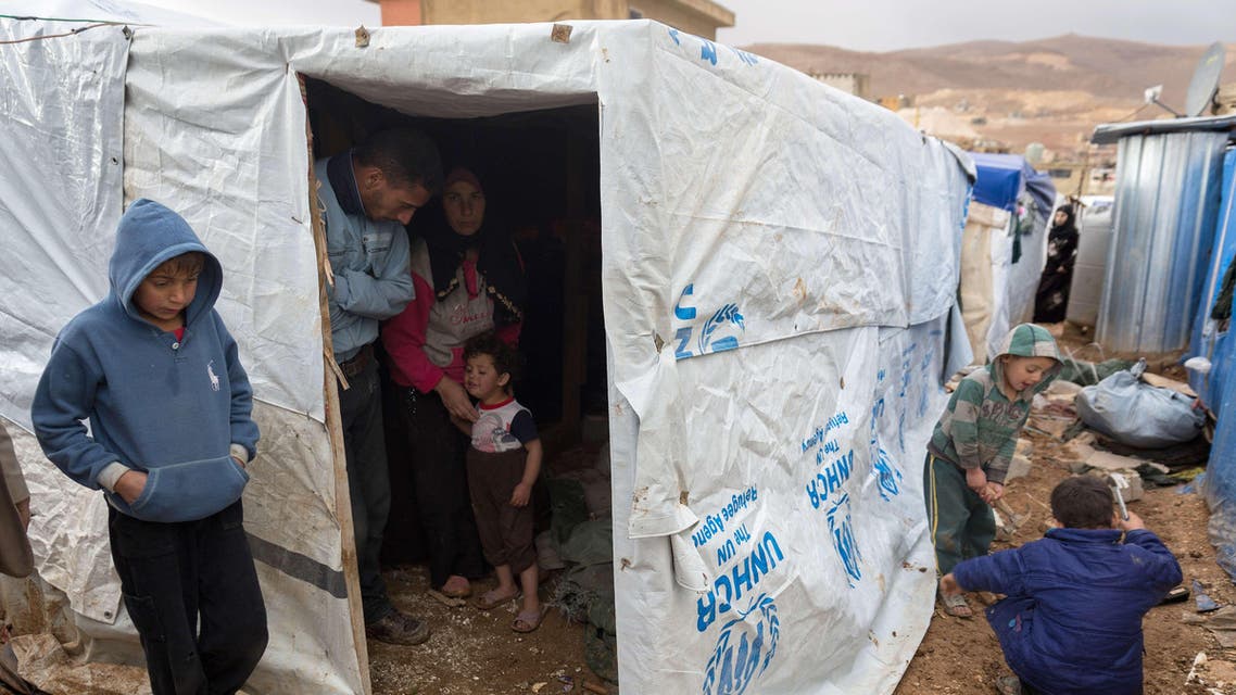 Al-Nihaya camp Lebanon Syrian refugees AFP