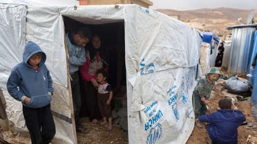 Al-Nihaya camp Lebanon Syrian refugees AFP