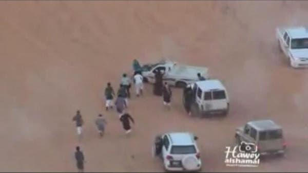 فيديو مروع لانقلاب سيارة 21 مرة في صحراء حائل