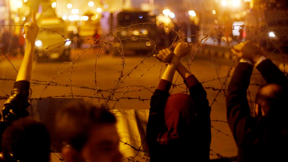Anti-Mubarak protests in Cairo