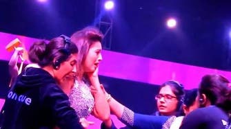 Twitter outrage as Indian TV host slapped onstage