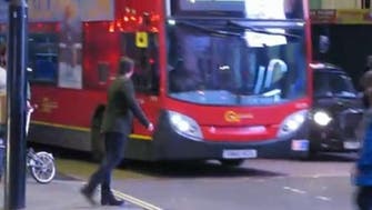 Watch as Tom Cruise nearly hit by London bus 