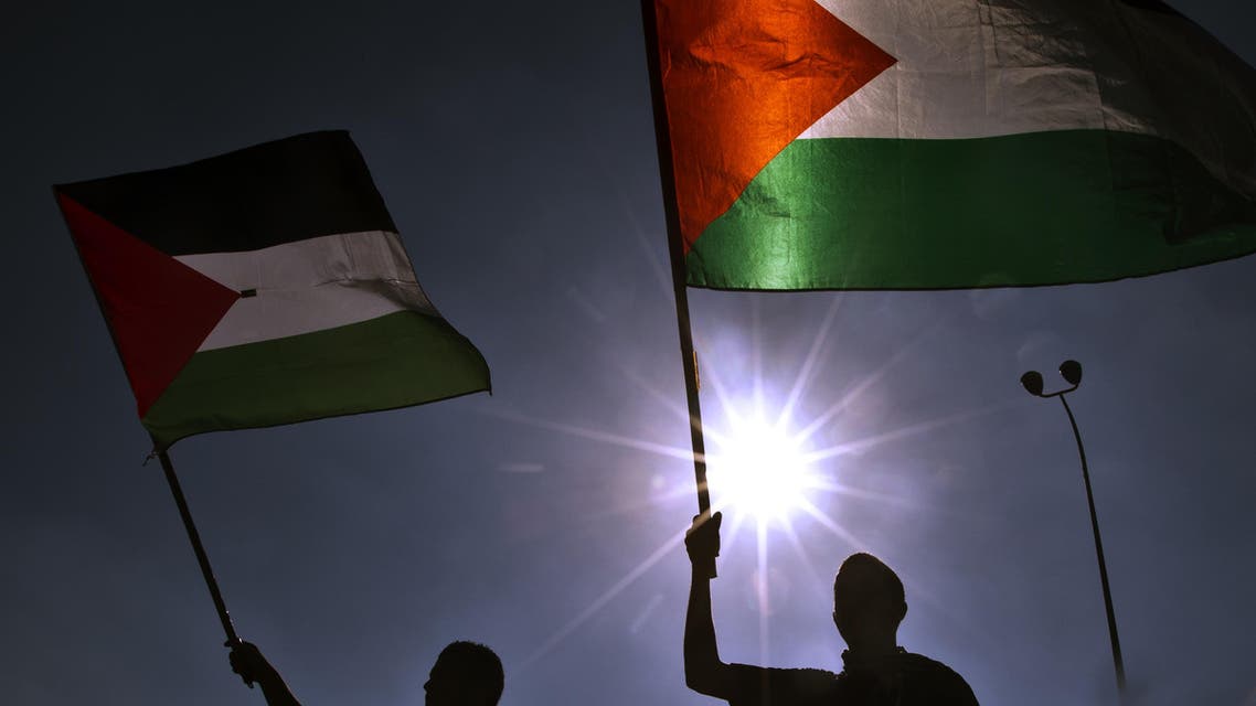 palestine flag afp