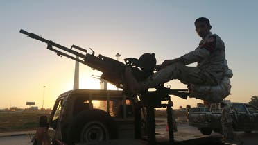 A Libyan military personnel mans a checkpoint in the city center in Benghazi December 4, 2014, where clashes between pro and anti-government forces have taken place. Reuters