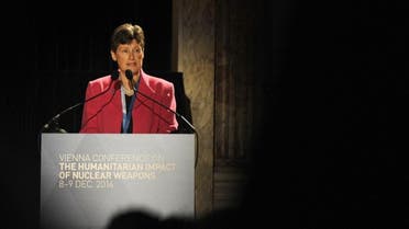 AFP  The UN High Representative for Disarmament Affairs Angela Kane speaks at the International conference on the humanitarian impact of nuclear weapons, on December 8, 2014 in Vienna.