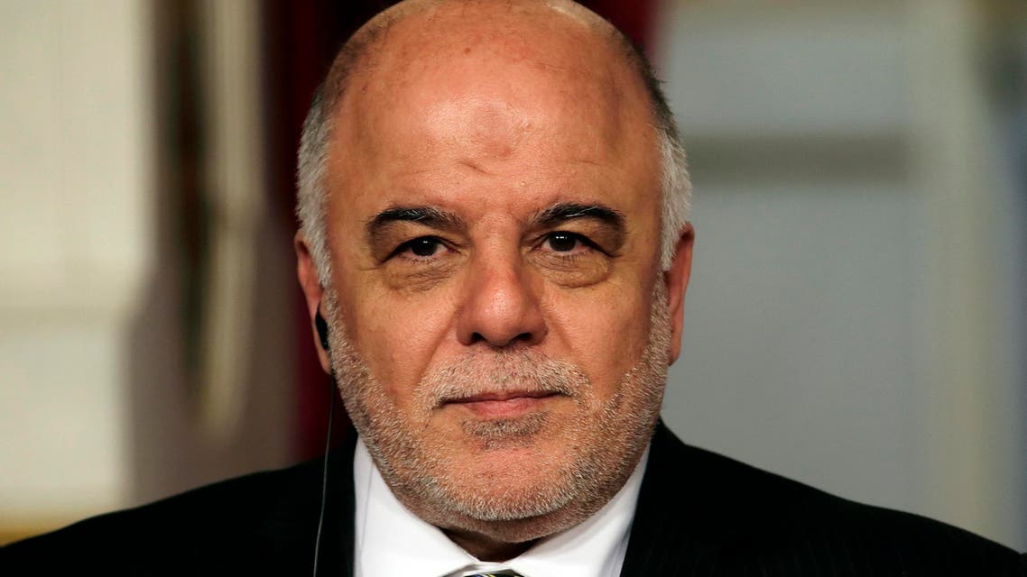 Iraqi Prime Minister Haider al-Abadi attends a news conference at the Elysee Palace in Paris, December 3, 2014. (Reuters)