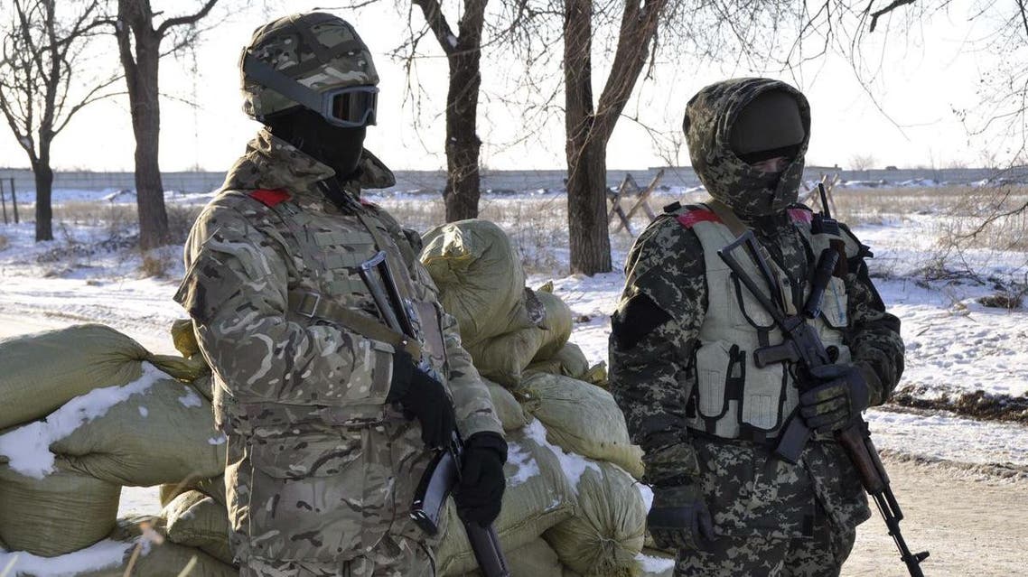 Ukrainian soldiers