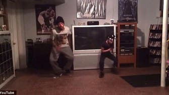 Watch video of talented father-daughter duo dancing in their living room 