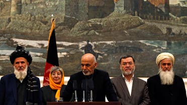 Afghanistan's President Ashraf Ghani (C) speaks to the media during an event in Kabul December 10, 2014. (Reuters)