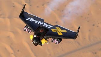 Is it a bird...? 'Jetman' seen in the skies of Dubai