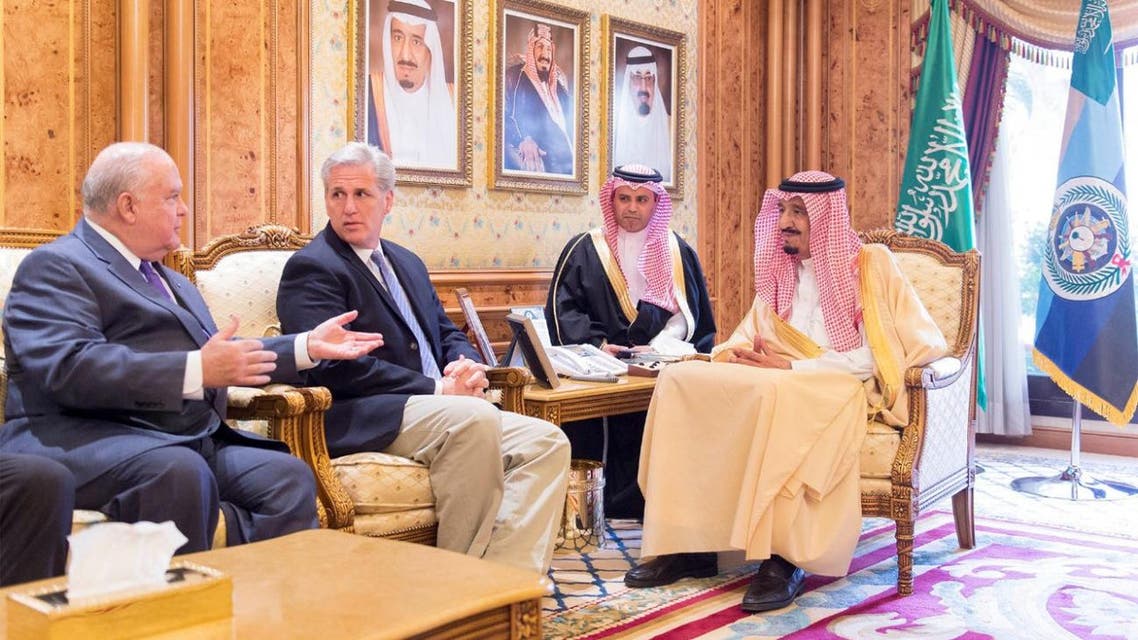 Saudi Crown Prince Salman meets U.S. House of Representatives delegation McCarthy