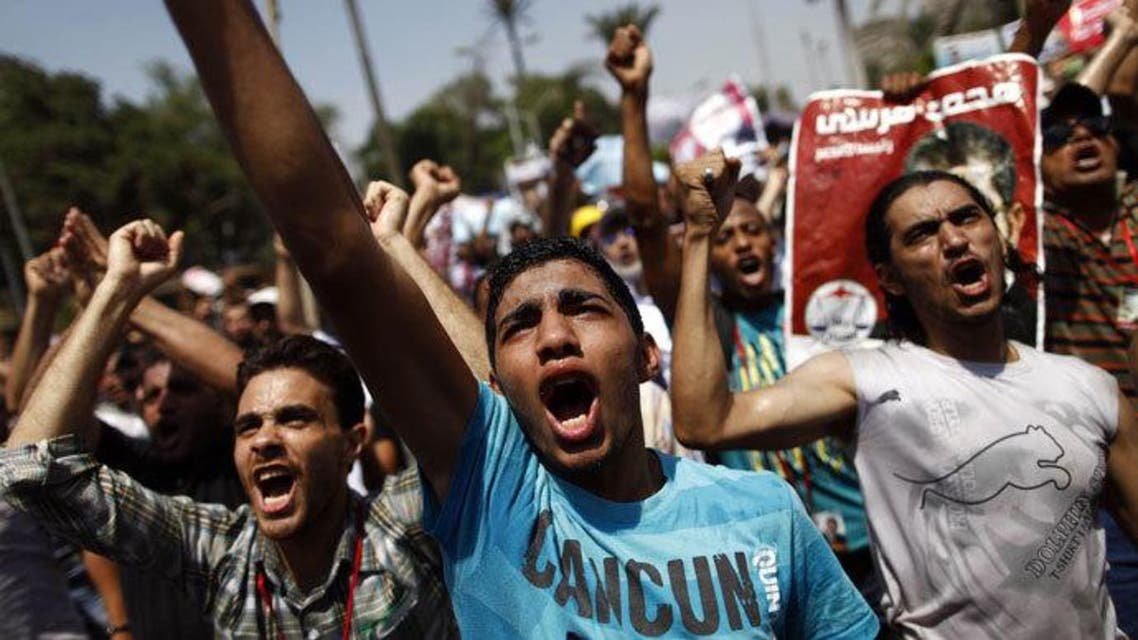 An Egyptian supporter of the Muslim Brotherhood.(AFP Photo / Mahmud Khaled)