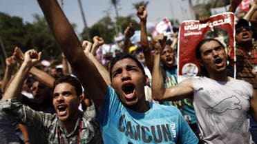 An Egyptian supporter of the Muslim Brotherhood.(AFP Photo / Mahmud Khaled)