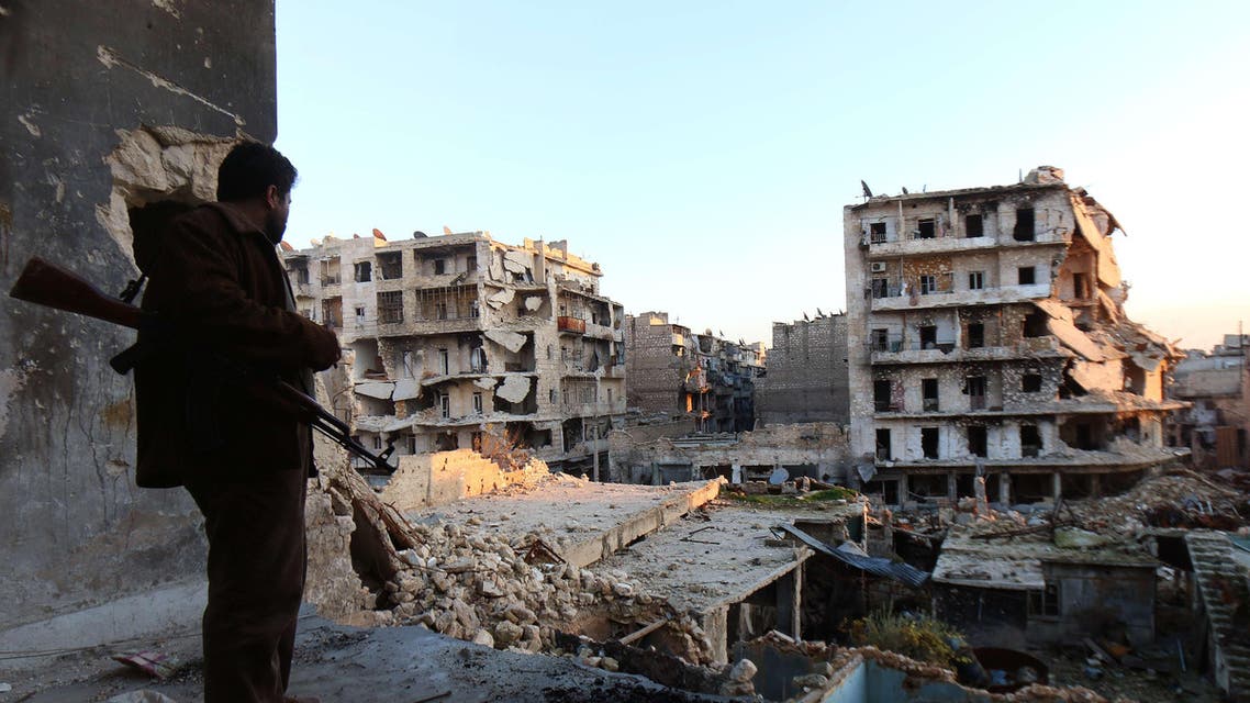 rebel fighters aleppo syria AFP