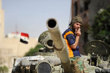 Syrian army tank Reuters Syria 