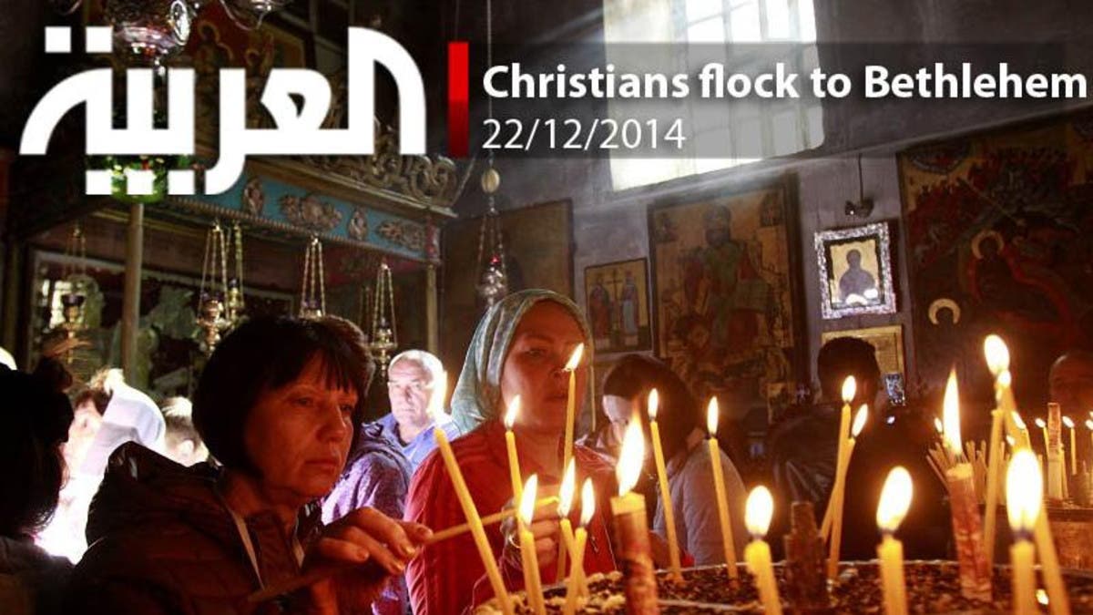 Christians flock to Bethlehem
