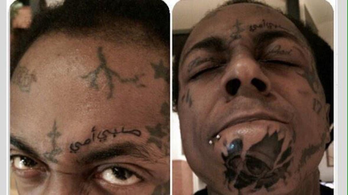 Twitter mocks rapper Lil Wayne's new Arabic tattoo