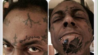 Twitter mocks rapper Lil Wayne’s new Arabic tattoo