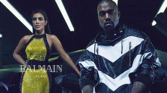 Kim Kardashian, Kanye West chosen as new faces of Balmain