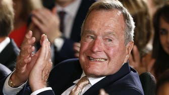 Former U.S. President George H. W. Bush hospitalized 