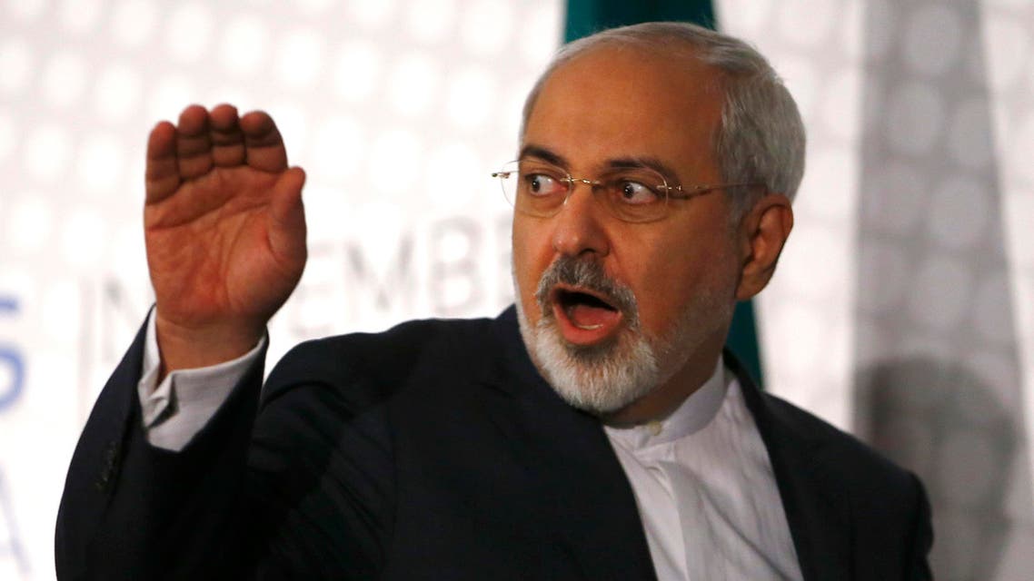 Iranian Foreign Minister Javad Zarif gestures as he addresses a news conference after a meeting in Vienna November 24, 2014. (Reuters)