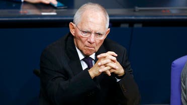 German Finance Minister Wolfgang Schaeuble attends a session of the lower house of parliament Bundestag in Berlin, December 18, 2014. Reuters