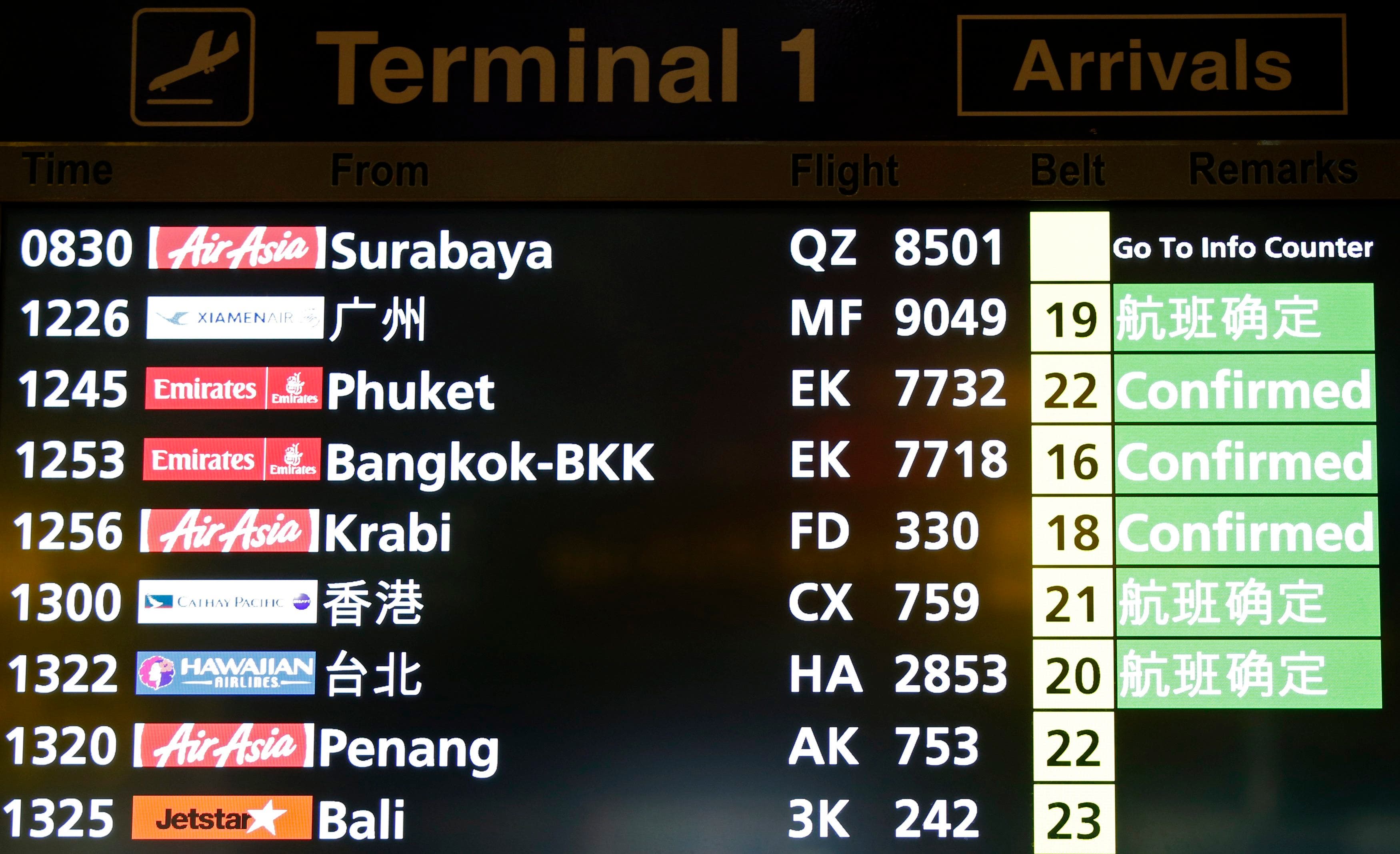 Search for missing AirAsia flight halted Al Arabiya English