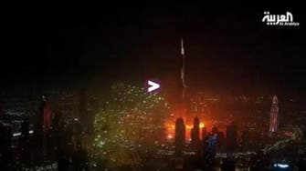 Dubai brings in 2015 with light and sound display