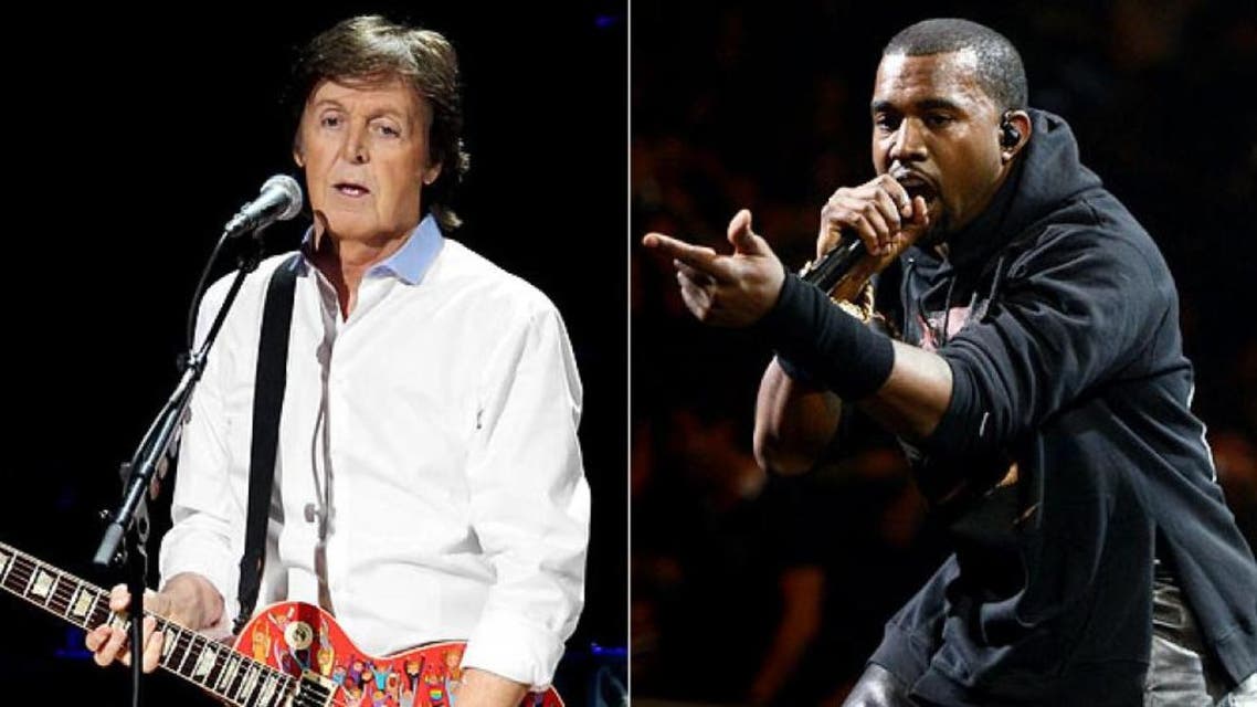 kanye west paul mccartney beatles rap AP