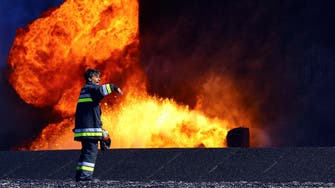 Official: Fire extinguished in Libya’s al-Sidr port