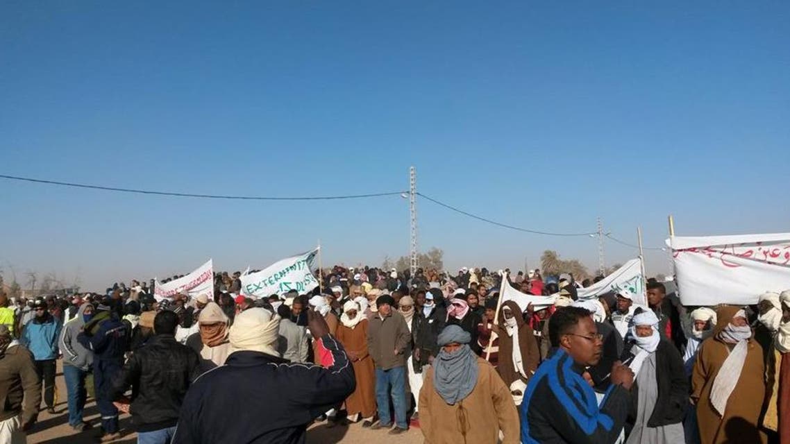 احتجاجات الغاز الصخري الجزائري
