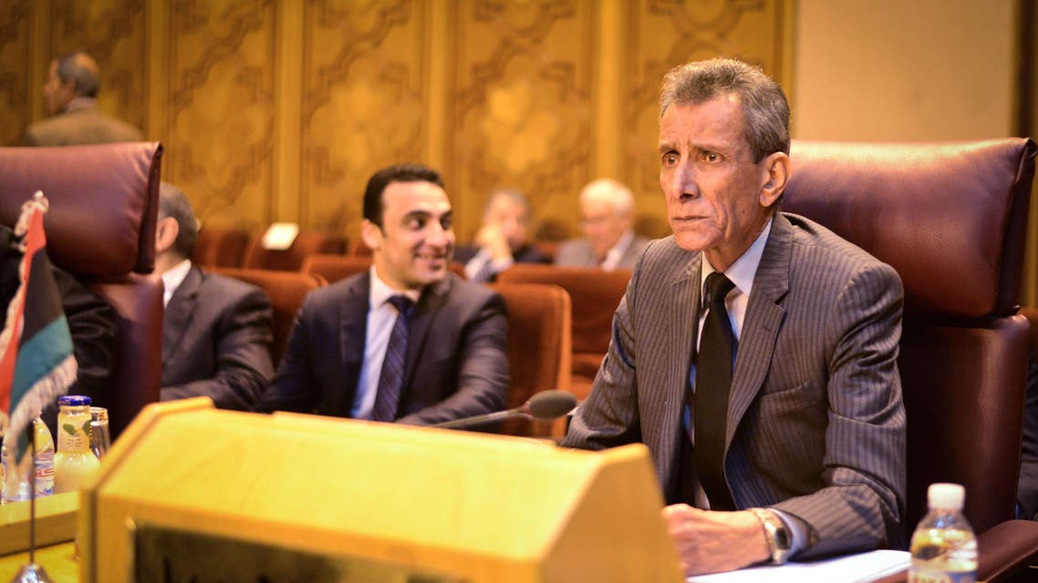 Ashour Abu-Rashed Arab League Libya AFP Cairo