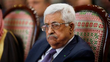 Palestinian President Mahmoud Abbas attends the opening ceremony of the "Jerusalem in Memory" exhibition in the West Bank city of Ramallah January 4, 2015.