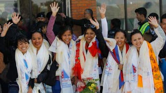 Nepalese women team 1st to scale world's highest peaks