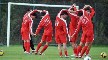 north korea football AFP