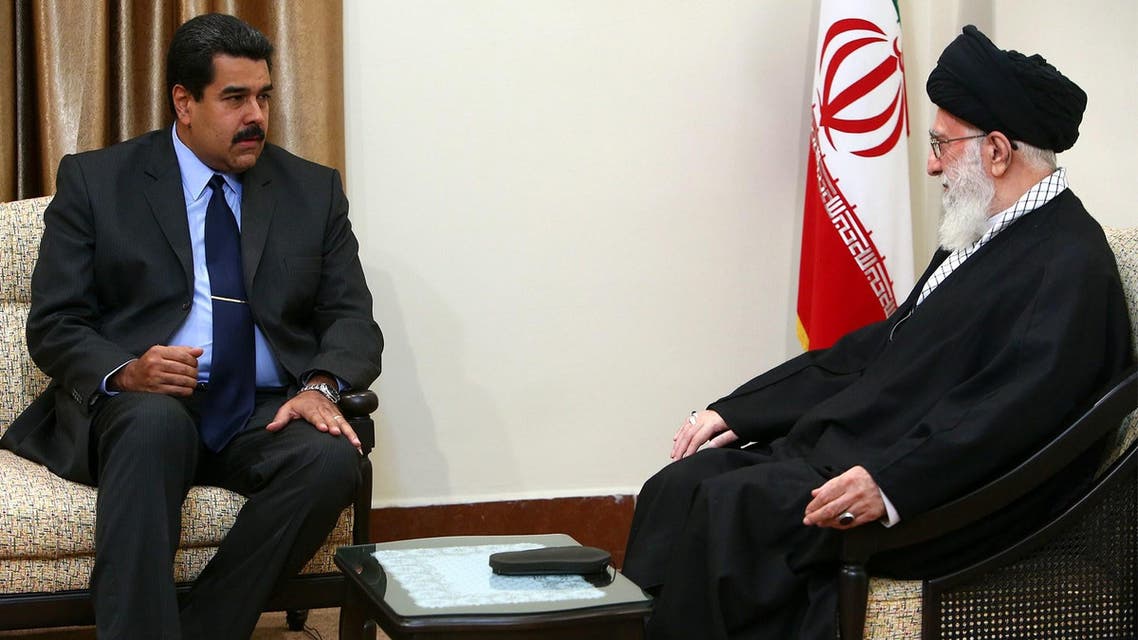 Maduro Khamenei AFP Iran Venezuela
