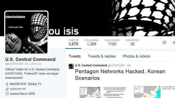 Pentagon: Hacking of CENTCOM Site a 'Prank