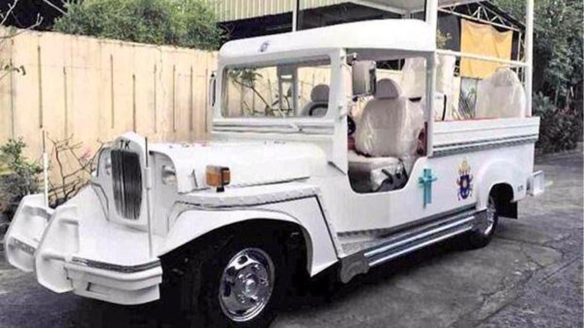 Pope's Jeepney Phillipines Twitter