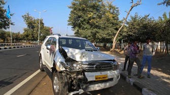 Kerry, staff involved in minor car accident in India