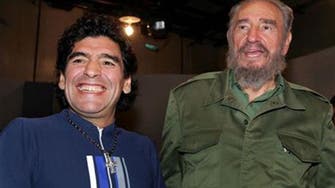 Amid rumors over health, Fidel Castro sends letter to Maradona