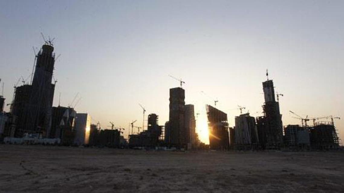 A view of the King Abdullah Financial District in the Saudi capital Riyadh at sun set, in this Oct. 9, 2013 file photo. (Reuters)